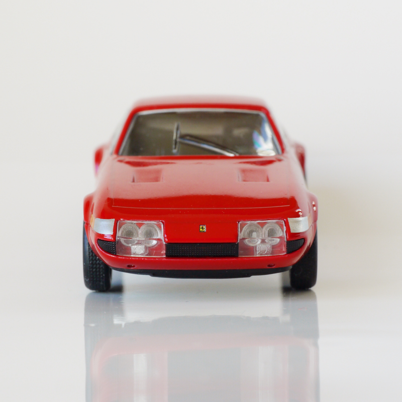 Illustration for article titled Kyosho Ferrari 6 1/64 #12 & 13 - Project Prancing Horse #13 - 1970 365 GTB/4 Competition "Daytona"